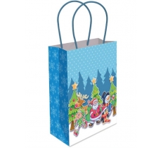 Christmas Paper Bag With Handles Large