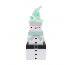 Plush Gift Box Set 3 Piece - Snowman Neige
