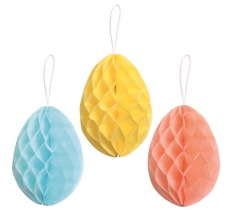 Large Easter Paper Egg Decorations