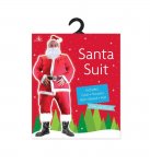 Santa Suit ( One Size ) Adult Fancy Dress Costume
