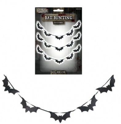 Halloween Bat Bunting Decoration (3m)