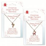 Christmas Outfit Pendant Necklace Set