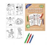 ECO Play Halloween A6 Colouring Set