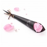 Artificial 32cm Single Pink Rose
