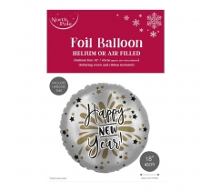 Happy New Year 18" Foil Balloon