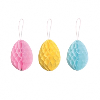 Easter Paper Egg Decorations