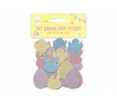 EASTER SELF-ADHESIVE ASSORTED FOAM STICKERS