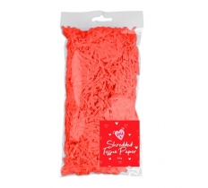 Red Shredded Tissue Paper 50g