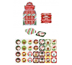 Christmas Mini Snap Cards (5cm) X 64PC