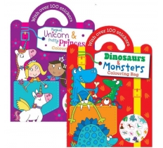 Colouring & Sticker Bag Book