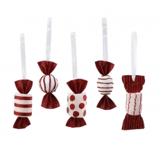 Candy Cane Sweet Deco 10-12Cm ( Assorted Designs )
