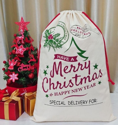 Merry Chritmas Santa Sack 70X50cm