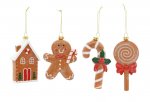 Christmas Hanging Gingerbread Deco