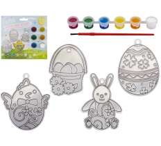 Easter Suncatchers With 6 Paints & Brush