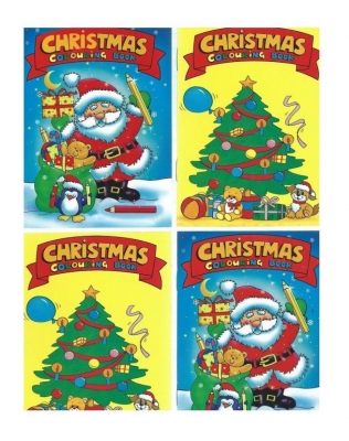 A6 Christmas Colouring Book