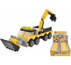 Construction Vehicle Brick Set ( Assorted Designs )