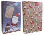 Gift Bag Christmas Santa/Santa Pattern Super Jum (46.5 X 70 X 16