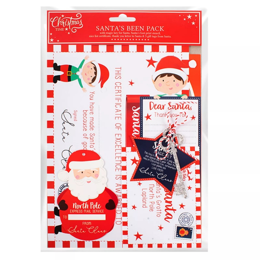 Christmas Santa'S Been Pack - Click Image to Close