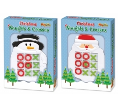 Christmas Noughts & Crosses Game 24 X 17cm