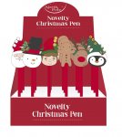 Christmas Novlety Felt Character Pens