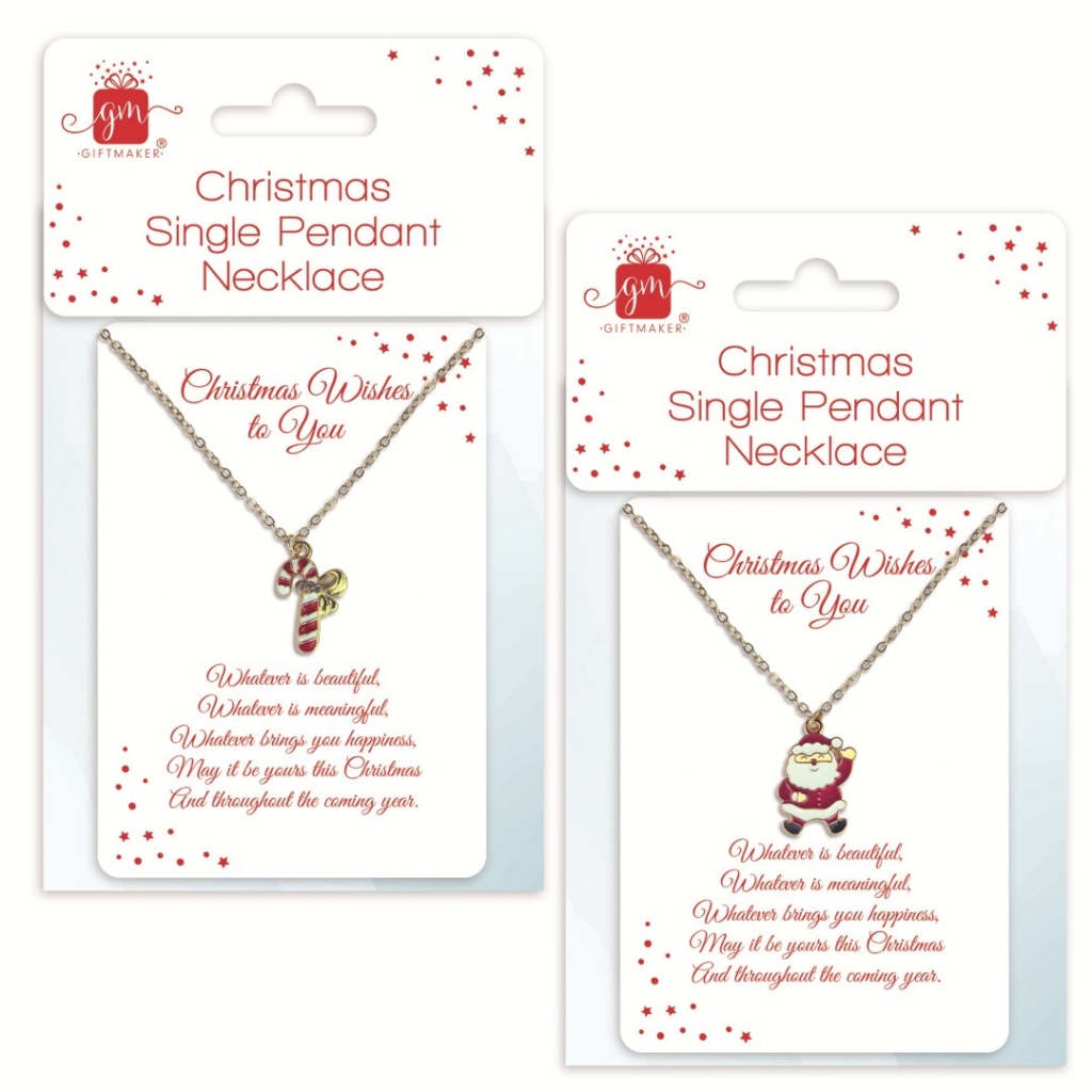 Christmas Outfit Pendant Necklace Set - Click Image to Close