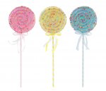 Christmas Glitter Sprinkles Lollipop Pick 45cm