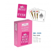 Best Mum Ever Playing Cards