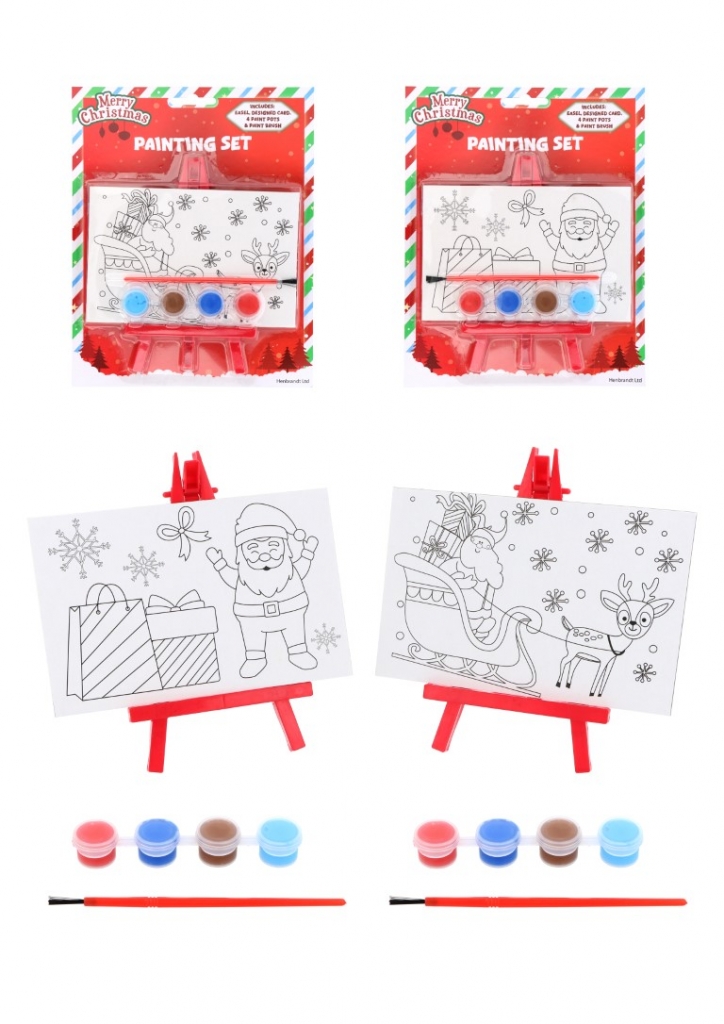 Mini Christmas Painting Set - Click Image to Close