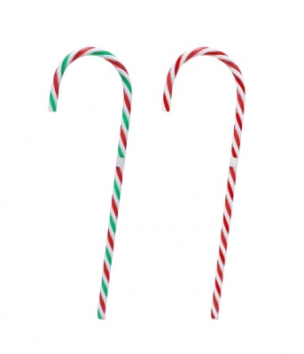 DECO CANDY CANE 30CM ( ASSORTED DESIGNS )