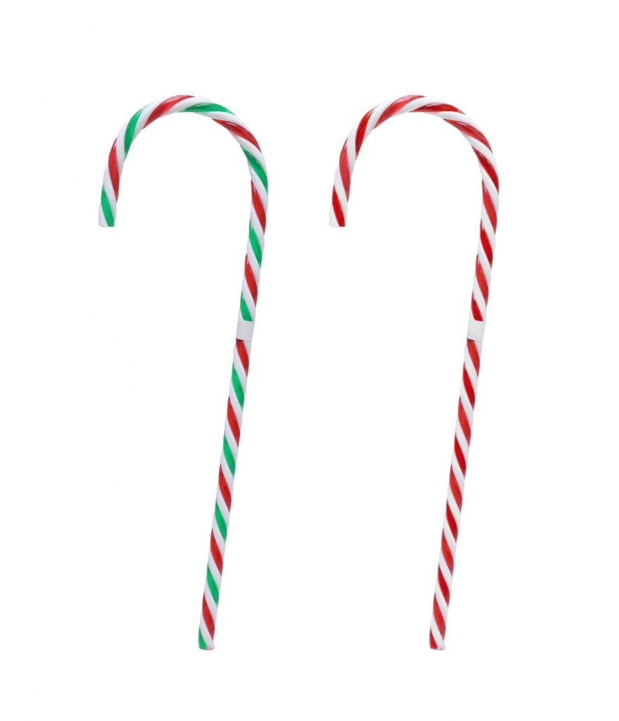 Christmas Candy Cane Decoration 30cm ( Assorted Designs ) - Click Image to Close