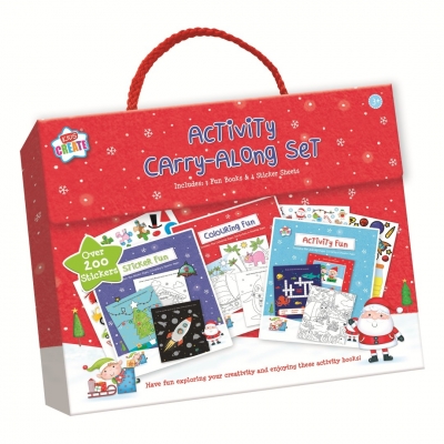 Christmas Sticker Activity Cary Along Set