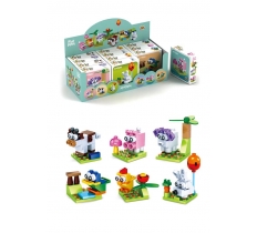 Farm Animal Block Kits ( Assorted Designs )