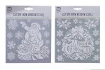 White Glitter Decoratived Stickers ( Assorted Designs )