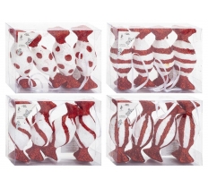 Candy Cane Sweets Christmas Decoration 9.5cm Pack Of 4