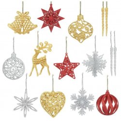 CHRISTMAS HANGING DECORATIONS