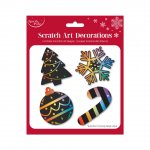 Christmas Scratch Art Decoration