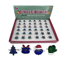 Jingle Bunch Christmas Mood Ring
