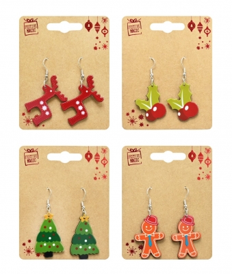 Christmas Earrings ( Assorted Designs )