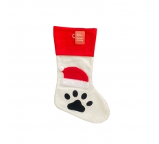 Dog Paw Christmas Stocking 21 X 50cm