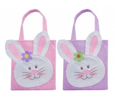 Easter Felt Bag 23 X 20cm ( Assorted Colours )