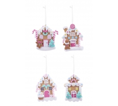Christmas Hanging Gingerbread House