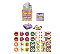 Halloween Mini Snap Card Game (5cm) x 64pc