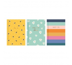 A5 Hardback Notebook Bright Design