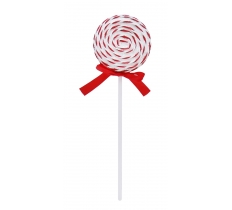 Candy Cane Lollipop Pick 27cm