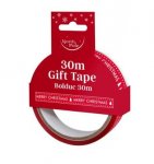 Christmas 30m Printed Gift Tape