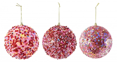 Christmas Spinkles Bauble 10cm