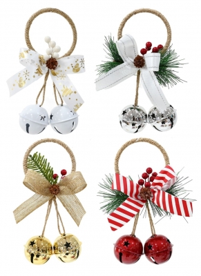 Christmas Mini Nutbells Door Hanger