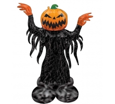 Airloonz Pumpkin Head Ghost Balloon 93 X 134cm