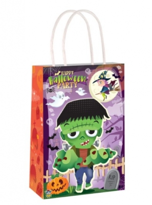 Halloween Paper Bag with Handles (16 x 22 x 8cm)