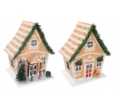 Christmas Gingerbread Decorated House